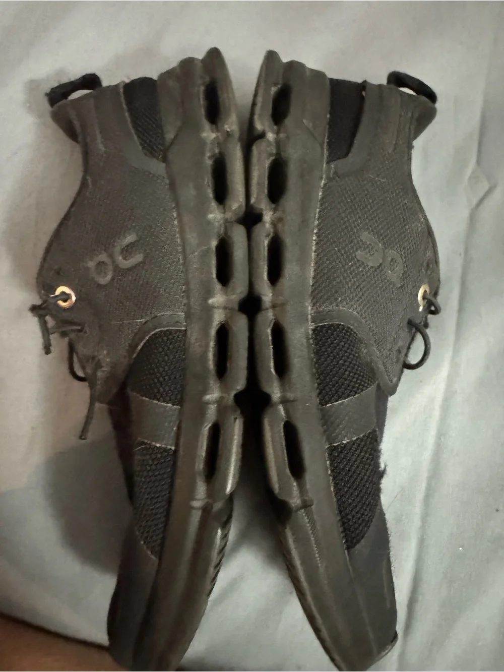 On Running Kids Black Athletic Sneakers